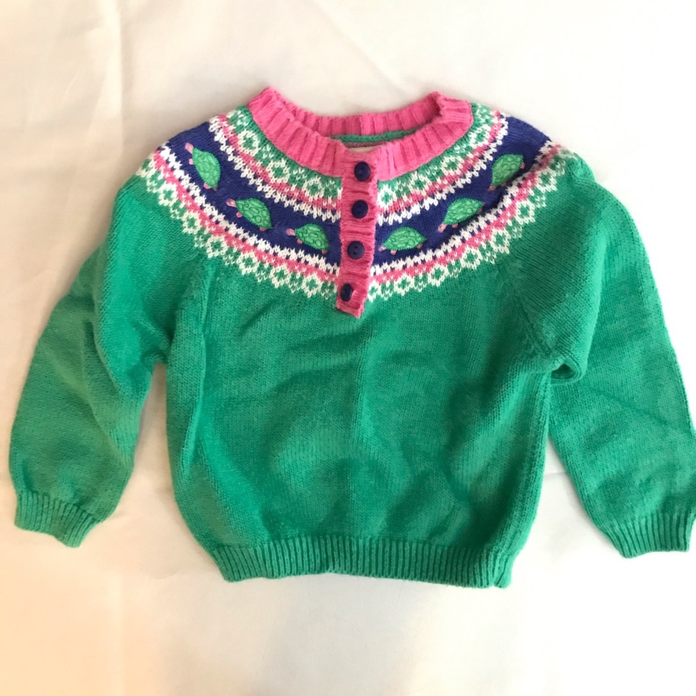 SOLD! 24-Mos Sweater with Turtle Design - Picture 2 of 6